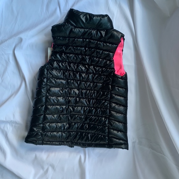 Slick Black quilted Puffer VEST NWT - Picture 7 of 7